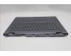 Lenovo 5CB1T10044 C-Cover with keyboard, Nordic, White Backlight, UK