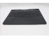Lenovo 5CB1T10091 C-Cover with keyboard, Belgian, RGB Backlight, UK