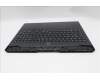 Lenovo 5CB1T10101 C-Cover with keyboard, German, RGB Backlight, UK