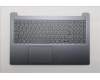 Lenovo 5CB1T18693 C-Cover with keyboard, French, Luna Grey, Backlight, US