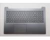 Lenovo 5CB1T18697 C-Cover with keyboard, Greek, Luna Grey, Backlight, US