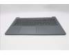 Lenovo 5CB1T18706 C-Cover with keyboard, Portuguese, Luna Grey, Backlight