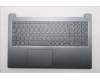 Lenovo 5CB1T18708 C-Cover with keyboard, Slovenian, Luna Grey, Backlight, UK