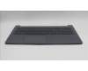Lenovo 5CB1T18710 C-Cover with keyboard, Switzerland, Luna Grey, Backlight, UK