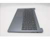 Lenovo 5CB1T50271 C-Cover with keyboard, English, Luna Grey, Non-Backlight, US