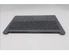 Lenovo 5CB1T50289 C-Cover with keyboard, Spanish, Luna Grey, Non-Backlight, UK