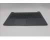 Lenovo 5CB1T50294 C-Cover with keyboard, UK English, Luna Grey, Non-Backlight, UK