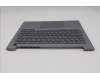 Lenovo 5CB1T53003 C-Cover with keyboard, French, Arctic Grey, Backlight, US