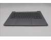 Lenovo 5CB1T53005 C-Cover with keyboard, Greek, Arctic Grey, Backlight, US