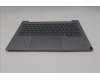 Lenovo 5CB1T53015 C-Cover with keyboard, Portuguese, Arctic Grey, Backlight, UK