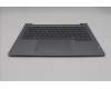 Lenovo 5CB1T53023 C-Cover with keyboard, UK English, Arctic Grey, Backlight, UK