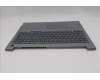 Lenovo 5CB1T57589 C-Cover with keyboard, UK English, Arctic Grey, Non-Backlight, UK
