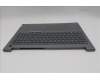 Lenovo 5CB1T57623 C-Cover with keyboard, Ukraine, Arctic Grey, Backlight, US