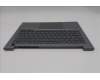 Lenovo 5CB1T57672 C-Cover with keyboard, Bulgarian, Arctic Grey, Backlight, UK