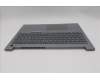 Lenovo 5CB1T66187 C-Cover with keyboard, Nordic, Arctic Grey, Backlight, UK
