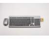 Lenovo 5KM0U87476 KYB_MOUSE WL KM GY_GYW CZE/SLV, Primax