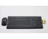 Lenovo 5KM0U87658 Keyboard_Mouse,Wireless,Norwegian,Black