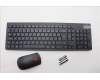 Lenovo 5KM0U87793 Keyboard_Mouse,2.4G,Dutch,Black