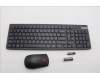 Lenovo 5KM0U87799 Keyboard_Mouse,2.4G,Greek,Black