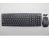 Lenovo 5KM0U87832 Keyboard_Mouse,2.4G,USA English,Luna Grey