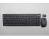 Lenovo 5KM0U87876 Keyboard_Mouse,2.4G,Nordic,Luna Grey