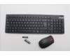 Lenovo 5KM0U87940 AI Keyboard_Mouse,2.4G,Dutch,Black