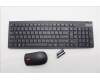 Lenovo 5KM0U87958 AI Keyboard_Mouse,2.4G,Russian/Cyrillic,Black