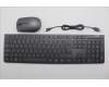 Lenovo 5KM0U88187 AI Keyboard_Mouse, Wireless, Portuguese, Storm Grey