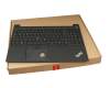 5M10V16903 original Lenovo keyboard incl. topcase DE (german) black/black with backlight and mouse-stick