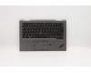 Lenovo 5M10V24844 C-Abdeckung mit Tastatur, Dänisch, Eisengrau, WLAN
