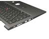 5M10V24958 original Lenovo keyboard incl. topcase DE (german) black/grey with backlight and mouse-stick