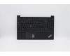 Lenovo 5M10W64517 C-Cover with keyboard, Danish, Black, Non-Backlight, Non-FingerPrint, UK