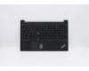 Lenovo 5M10W64590 C-Cover with keyboard, French, Black, Backlight, Non-Fingerprint, US