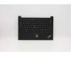Lenovo 5M10Z27272 C-Cover with keyboard, Italian, Black, UK