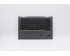 Lenovo 5M10Z37099 C-Cover with keyboard, Hungarian, Iron Grey, WLAN, UK