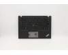 Lenovo 5M10Z41237 C-Cover with keyboard, UK English, Black, Fingerprint, UK