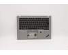 Lenovo 5M10Z41628 C-Cover with keyboard, UK English, Silver, Backlight, Fingerprint, NFC, UK