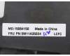 Lenovo 5M11A35024 MECH_ASM KBD ILD BL(Pri) Pat UK BK