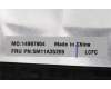 Lenovo 5M11A35209 MECH_ASM KBD HBW BL(Sun) Tex FPR US BK