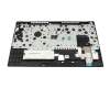 5M11A36091 original Lenovo keyboard incl. topcase FR (french) black/black with backlight and mouse-stick