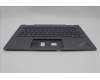 Lenovo 5M11C41004 C-Cover with keyboard, Italian, Storm Grey, WWAN, UK