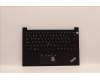 Lenovo 5M11C47298 C-Abdeckung mit Tastatur, Dänisch, schwarz, Fingerabdruck