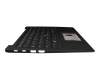 5M11C53348 original Lenovo keyboard incl. topcase DE (german) black/black with backlight and mouse-stick