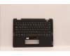Lenovo 5M11F25614 C-Cover with keyboard, German, Black, WLAN, UK