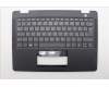 Lenovo 5M11F25636 C-Cover with keyboard, Italian, Black, WLAN, UK