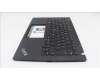 Lenovo 5M11H27379 MECH_ASM KBD Cc GER BKLT(SUN) UK BK