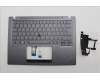 Lenovo 5M11H52437 C-Cover with keyboard, Portuguese, Grey, Backlight, UK