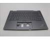 Lenovo 5M11H62209 C-Cover with keyboard, Canadian French 058, Grey, Backlight, Fingerprint, UK