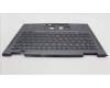Lenovo 5M11H62408 MECH_ASM BL KB GY FPR WW EURO ENG SRX