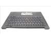 Lenovo 5M11H62582 C-Cover with keyboard, Arabic, Black, Backlight, US